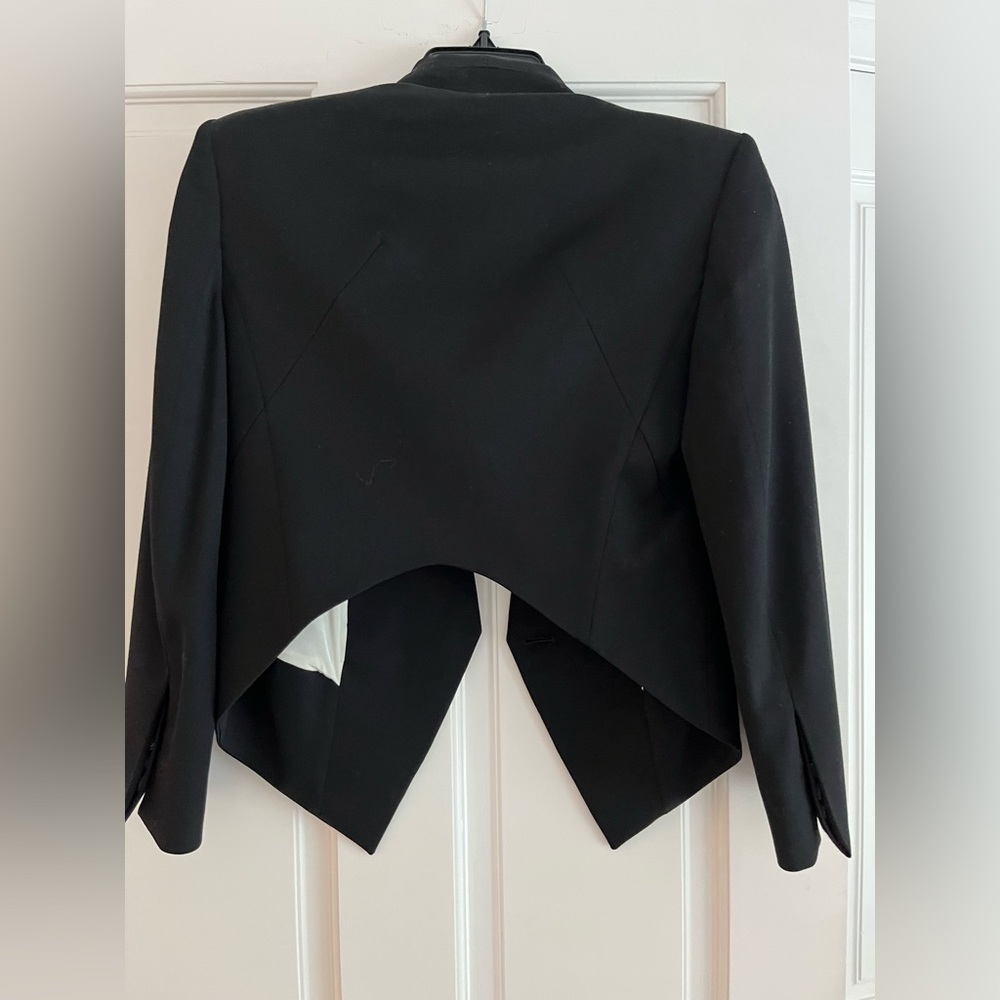 Helmut Lang Wool Single Button Black Cocktail Bla… - image 3